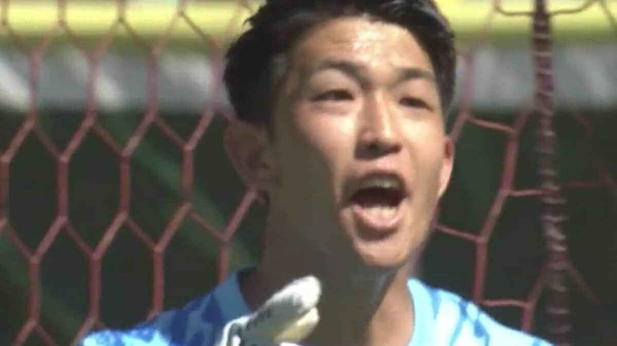 ワールドクラス！」日本代表GK・早川友基、至近距離でのディフ