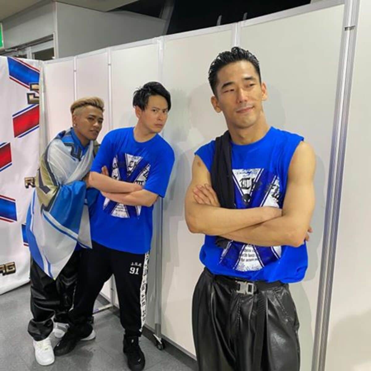 三代目JSB・山下健二郎、小林直己＆ELLYとの“お茶目な”3ショット披露