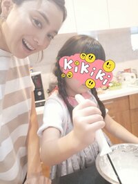 蛯原英里『ファーストバースデーケーキは♡』