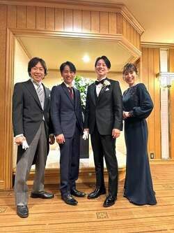  佐藤弘道、息子の結婚式に出席「見ているこちらがドキドキ」 