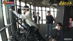 広瀬章人八段「ひょ～！これはヤバイ」バンジージャンプ疑似体験に絶叫＆爆笑！「VRでも怖いよね」とファンも大興奮