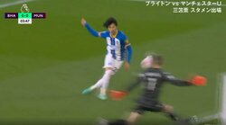 ブライトン・三笘薫、GKとの1対1で決定機を外す...ゴールへの執着みせるも至近距離で放ったシュートはデ・ヘアの顔面を直撃「自分がという思いがあったのかも」