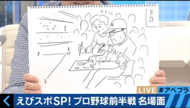 蛭子能収 イラスト 原画 生原稿 野球（レア） 蛭子能収 イラスト 原画 生原稿 B6版 ビーチ - メルカリ