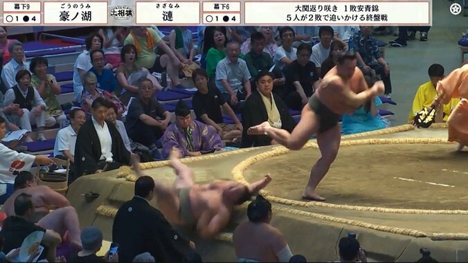 幕下力士の「もの凄い投げ」が話題 巨漢力士を豪快に“ぶん投げる”衝撃結末 4枚目