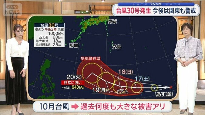 【台風情報】台風30号 沖縄で猛烈な風 けが人や倒木被害 停電も　26日から27日にかけ西日本に接近、上陸の恐れ　今後の進路は 23枚目