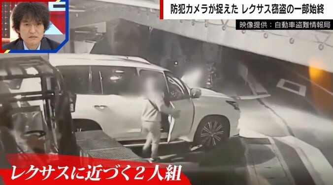 映像提供：自動車盗難情報局