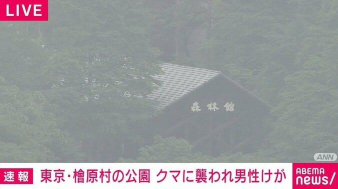 東京・檜原村の公園