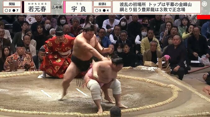 絶体絶命の宇良