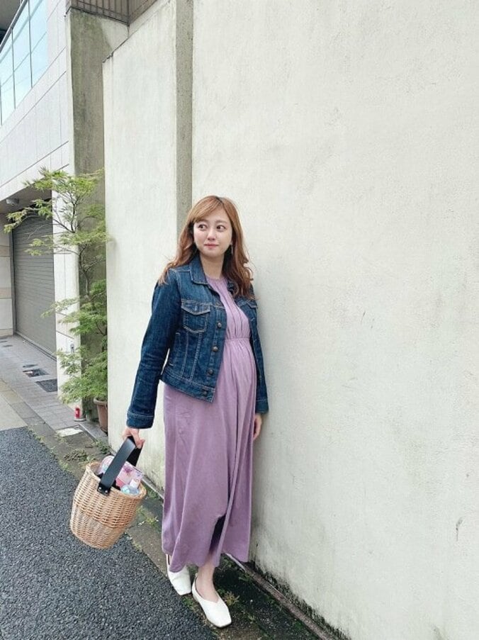 菊地亜美、妊婦健診時の服装に指摘「全然考えてなかったです！！笑」 1枚目