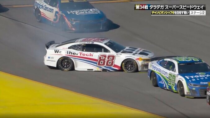 スピンすら「上手い」　36歳“名手”がフルカウンターで接触回避「そのまま抜けていきました」神業ドラテクに称賛の声 4枚目