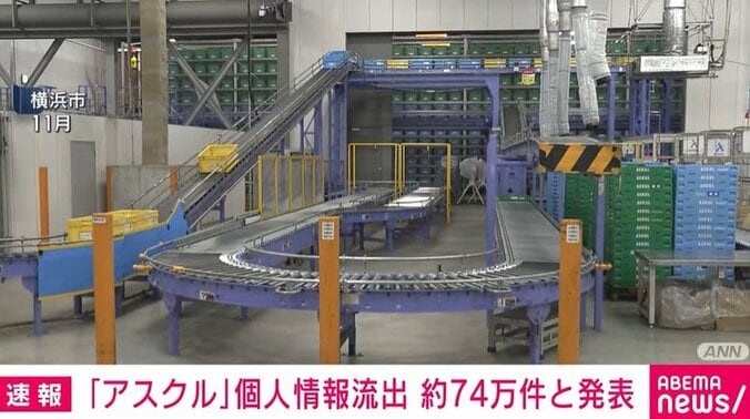 アスクル物流センター内の様子