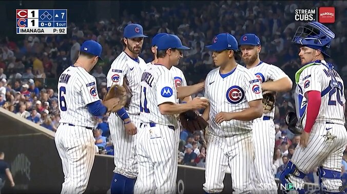 【写真・画像】球場騒然！カブス歓喜の同点劇が“幻”に…タイミングはセーフも「踏んでない」 判定覆った“まさかのプレー”に「勘弁して」　1枚目