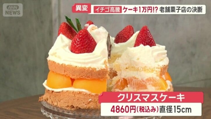 例年通りの税込み4860円