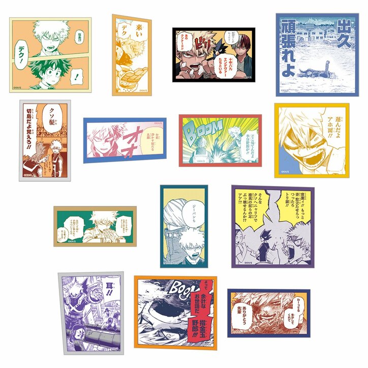 【写真・画像】『ヒロアカ』10年の軌跡と制作の裏側を体感!「堀越耕平『僕のヒーローアカデミア』原画展」開催 10枚目