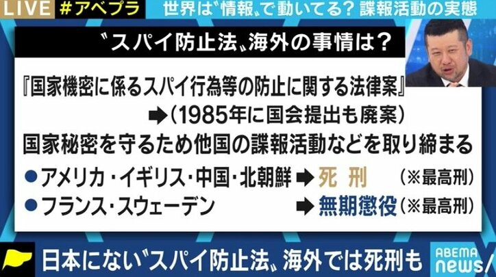 機密情報が盗み放題?“スパイ天国”日本の実態…国際ジャーナリスト&元公安警察に聞く