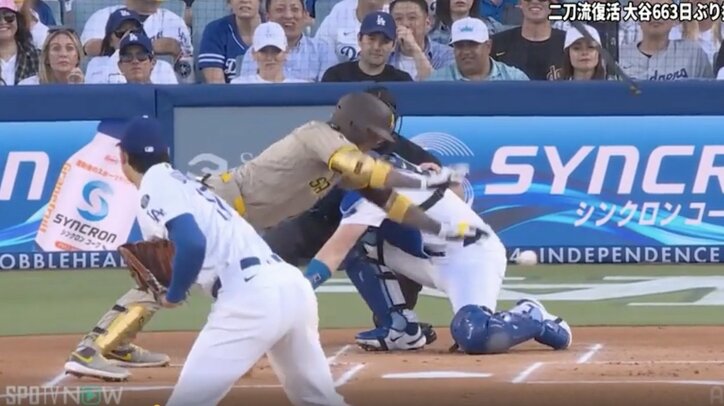 【写真・画像】一体、何が起きた？ 大谷翔平が叫んだ…！「ピッチャーの時は別人格」 際どい判定に見せた“一瞬の表情”が話題に　1枚目