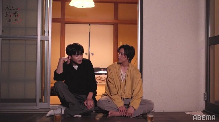 佐野岳、妻・ぱるるを「どんどん好きになっていく」「だけど…」中田圭祐に不安を吐露『私たち結婚しました3』第6話