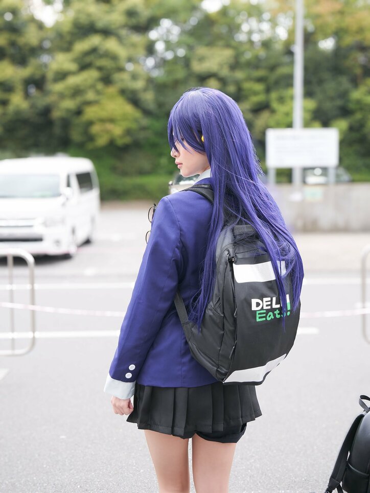 【写真・画像】『機動戦士Gundam GQuuuuuuX』ニャアンコスプレ画像　9枚目