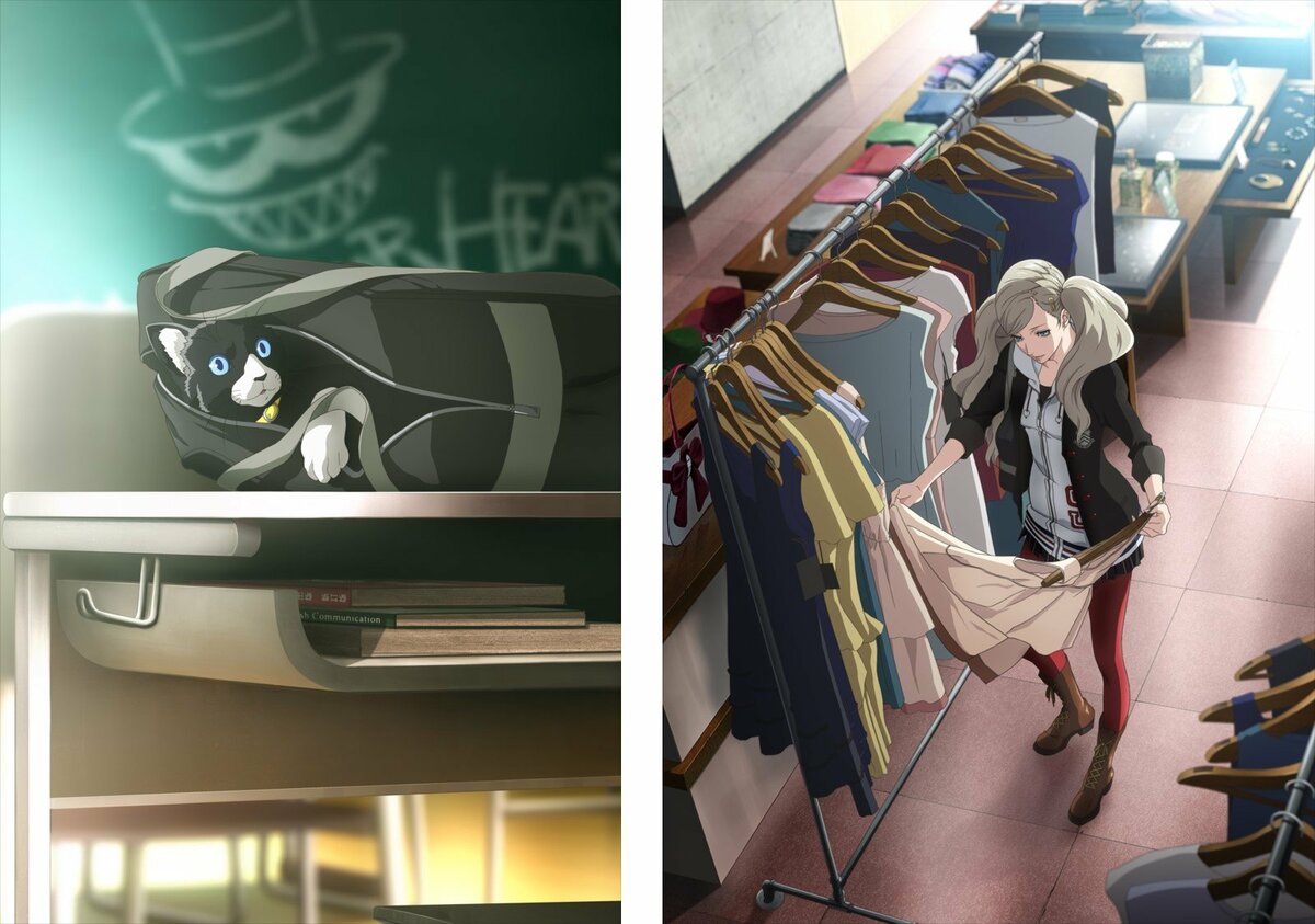 TVアニメ「ペルソナ5」モルガナ＆杏絵柄の第一弾キービジュアル公開