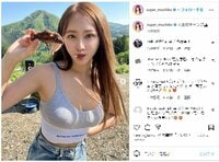 てんちむ、キャンプでのヘルシーなブラトップ姿を披露し「ビジュ大爆発！」「スタイル天才過ぎます」とファン称賛