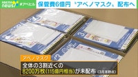 保管費6億円“アベノマスク”配布へ