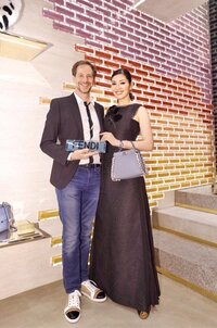 AHN MIKA『FENDI表参道店オープニングパーティへ』