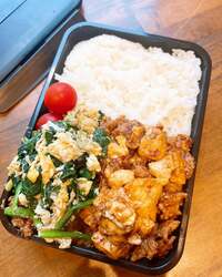 みきママ『汁なし麻婆豆腐弁当です!!』