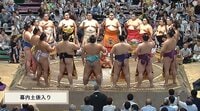 【映像】力士本人に“そっくり”な化粧まわし