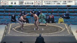 20歳差の力士対決で衝撃の“一撃”決着 まさかの結末に「一撃w」「え、うそ」驚きの声