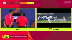 「ハンドに見えるけど…」U-17日本代表、“疑惑の判定”に泣く「アングルが悪い」映像確認リクエストからまさかの結末