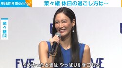 菜々緒、ドラマの撮影などで休めず行き詰ったときの“解消法”について語る「やっぱり引きこもる」