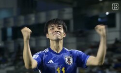 「令和の中村俊輔」“黄金の左足”がU-23日本代表をアジア王者に導く！ 山田楓喜が“ダブル股抜きショット”で決勝ゴールを挙げた歓喜の瞬間「世界にバレた」「精度すごい」