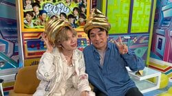 Tomokazu Seki & Reiji Kawashima Appear Wearing "Golden Poop" Hats to Learn About "Gut Health"!