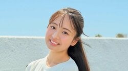新人女優・野間愛希、初グラビアで爽やかな笑顔 『ヤンマガ』巻末に登場