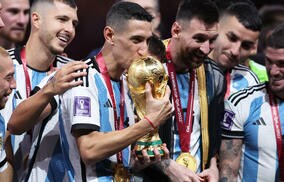 「やっぱりこうじゃなきゃ」W杯決勝でゴールのディ・マリア、右太腿に栄光のトロフィーを刻む