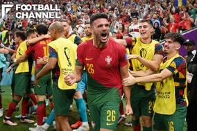 【結果速報】C・ロナウドに代わって先発起用のFWが3G1Aの大活躍。ポルトガルが悲願の優勝に向け一歩前進