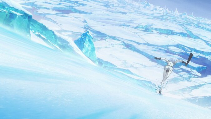 TVアニメ『宝石の国』冬の仕事をこなすフォス、流氷に話しかけられ…　第7話「冬眠」先行カット公開 6枚目