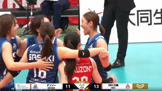 NEC川崎の佐藤淑乃