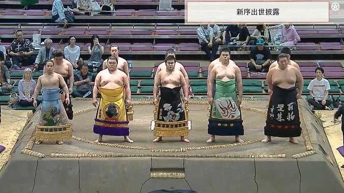 【写真・画像】新序出世力士にひと際目を引く“ムキムキ”のイケメン力士 「良い体してるね」「男前」ファン釘付け　1枚目