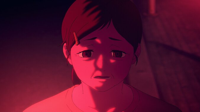 アニメ『光が死んだ夏』第4話暮林理恵場面カット