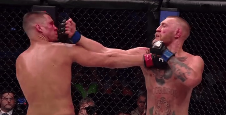 流血、打撃、膝蹴り…格闘シーンのスローモーション映像が危険すぎる【UFC202】