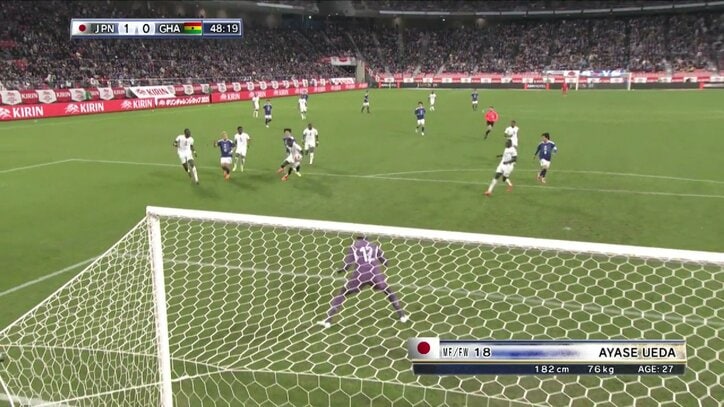 【映像】客席に飛んでいく超爆速枠外シュート