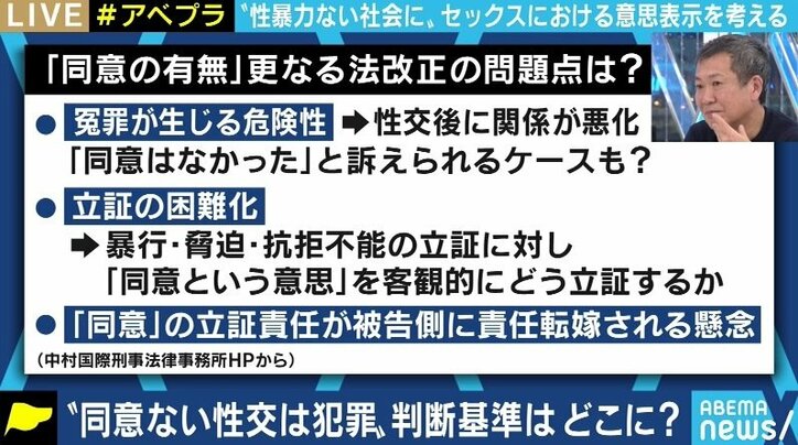 「同意なき性交は犯罪にすべき」日本学術会議が提言 “同意”の意味とは?中心メンバーに聞く 4枚目