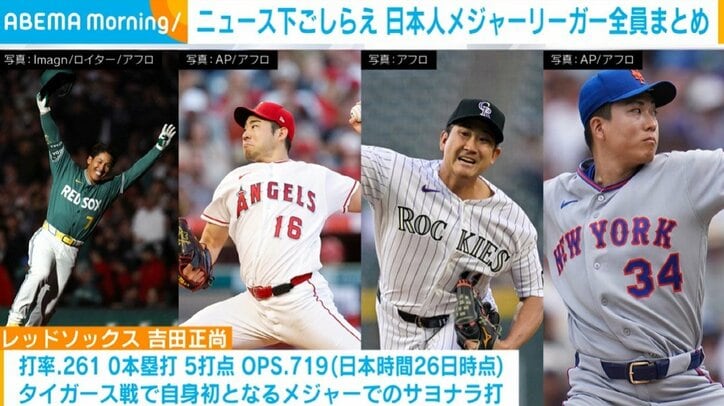 吉田正尚選手ら