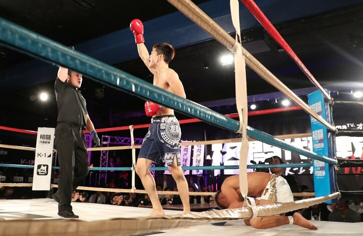 戦慄の“ヒザ”にドクター集合、「折れた」と心配の声も…稲垣澪、プロ顔負けのKO劇