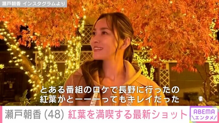 瀬戸朝香 Instagramより