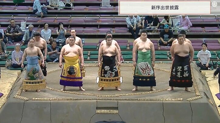 【写真・画像】新序出世力士にひと際目を引く“ムキムキ”のイケメン力士 「良い体してるね」「男前」ファン釘付け　1枚目