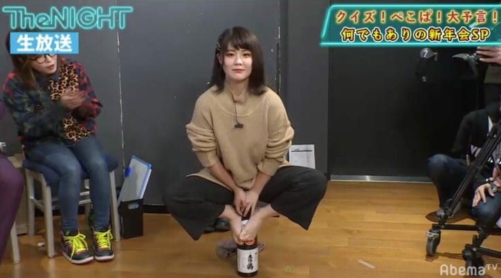 川村虹花が正月にピッタリの特技を披露！ スピワ小沢はクールポコのお株を奪えると絶賛