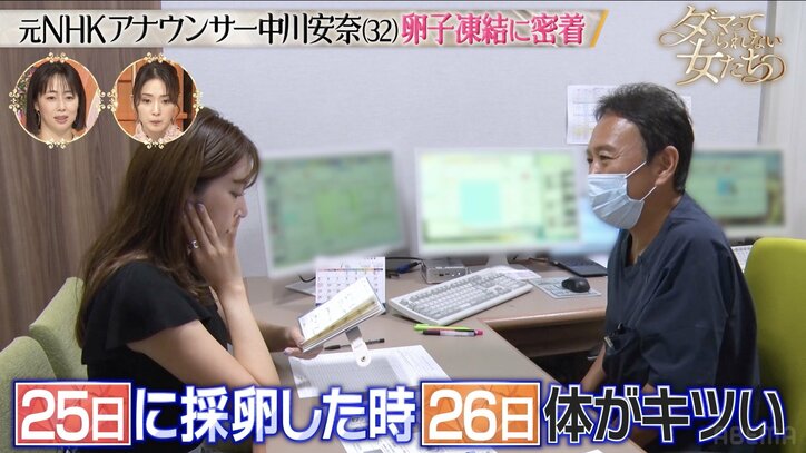 【写真・画像】「周囲には言えない」ミス慶應出場のアナウンサー(32)、卵子凍結をするも葛藤を告白 2枚目