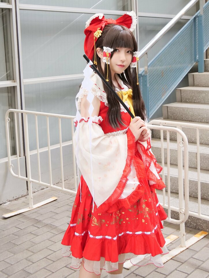 【写真・画像】『東方Project』博麗霊夢コスプレ画像　2枚目